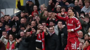 ليفربول يتقدم على برايتون 1-0 في الدوري الإنجليزي بعد 20 دقيقة